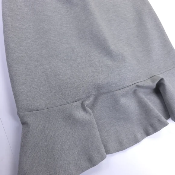 Banana Republic Gray Viscose Blend Dress Size 0 Petite - Picture 4 of 13